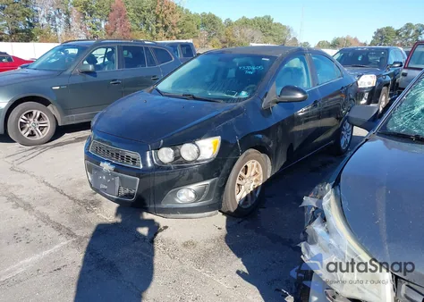 2012 Chevrolet Sonic 2Lt из США, поврежденный, VIN 1G1JC5SH4C4137248